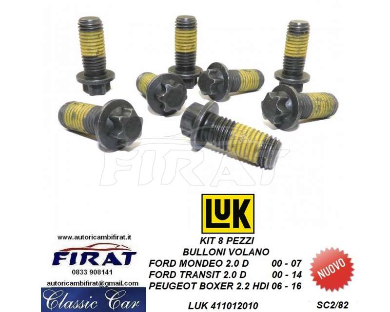 BULLONI VOLANO FORD MONDEO-TRANSIT (411012010)